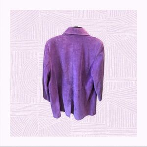 Purple Suede Jacket